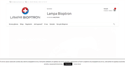 Desktop Screenshot of lampa-bioptron.pl